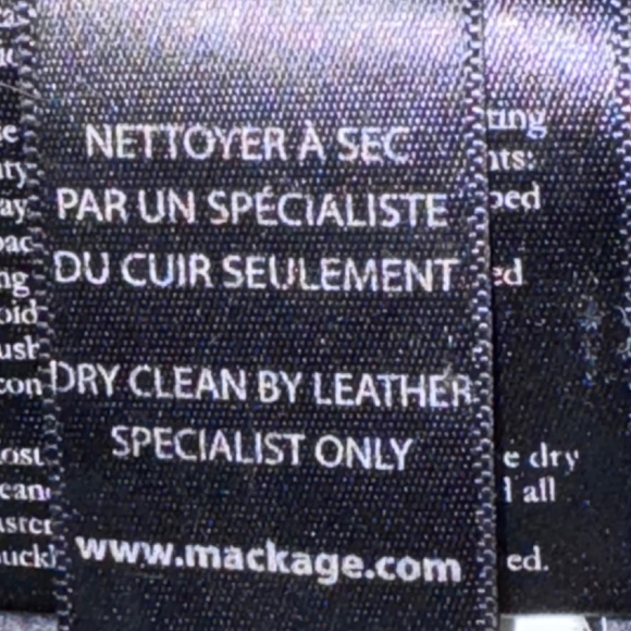 MACKAGE HOODIE DESIGNER JACKET COAT WOOL LAMBSKIN XS - Picture 6 of 8